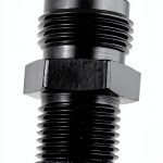 Edelbrock 6.35mm Aluminum NPT Adapter Black-0