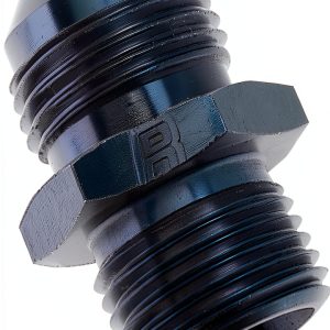 Edelbrock Fuel Line Flare Fitting Blue Aluminum-0