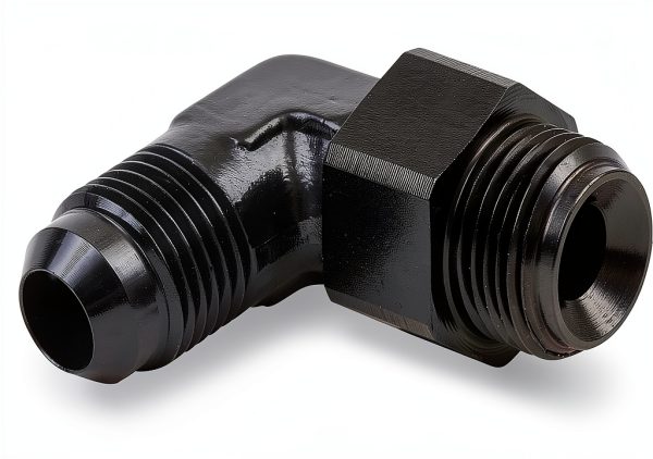 Earls Adapter Fuel System Fitting Plastic Black-2