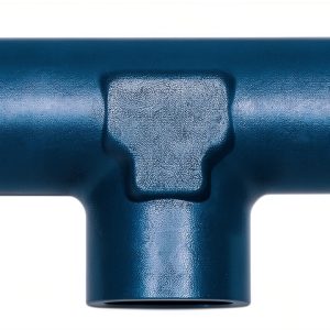 Aeroquip Fuel Fitting Adapter 1/8in Aluminum Blue-0