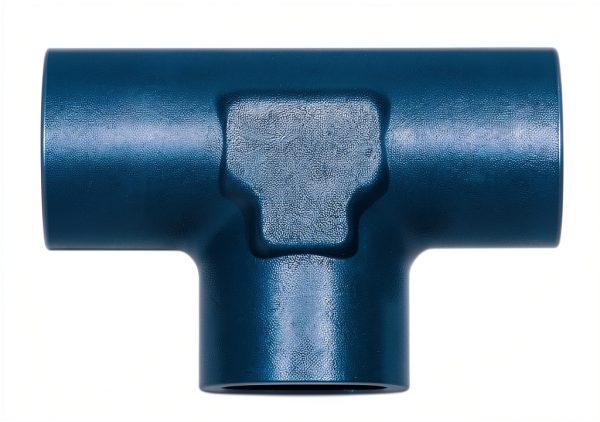 Aeroquip Fuel Fitting Adapter 1/8in Aluminum Blue-0