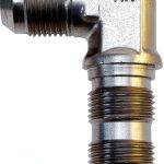 Edelbrock 3/8 Inch Aluminum Bulkhead Fitting-0
