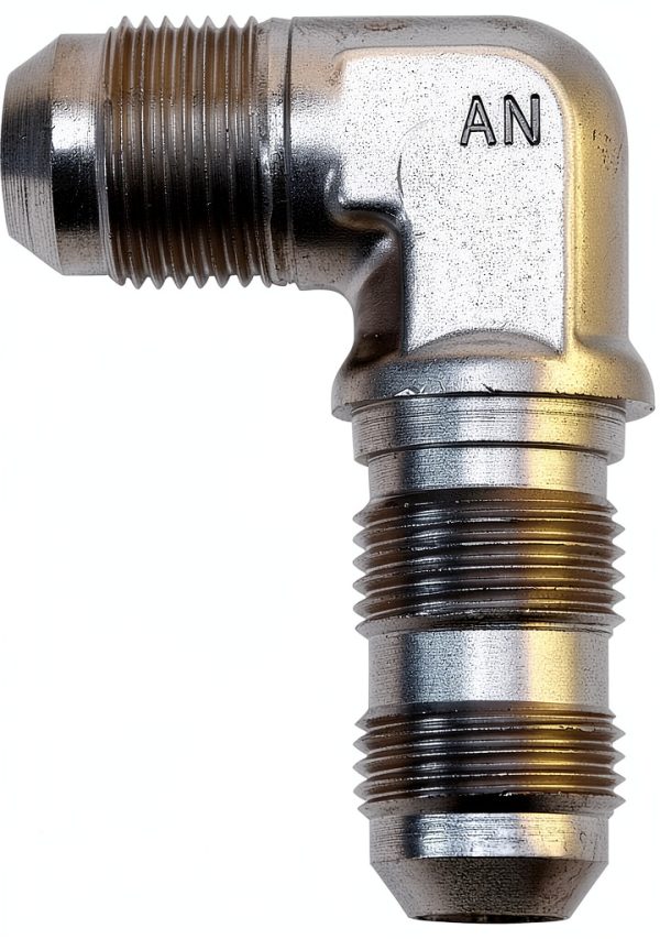 Edelbrock 3/8 Inch Aluminum Bulkhead Fitting-0