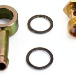 Holley Swivel Fitting Brass Adapter for Fuel System-0