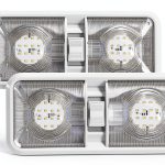 Leisure LED Double Dome Light 2-Pack Natural White 620 Lumen-0