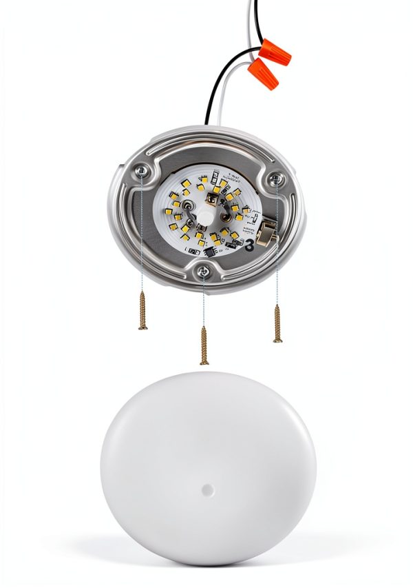 Parmida 5CCT RV Dome Ceiling Light Dimmable LED Puck 6W-2