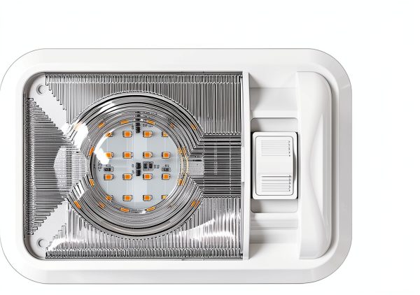 LED RV Ceiling Dome Light 5 Pack 12V Natural White 300LM Leisure LED-1